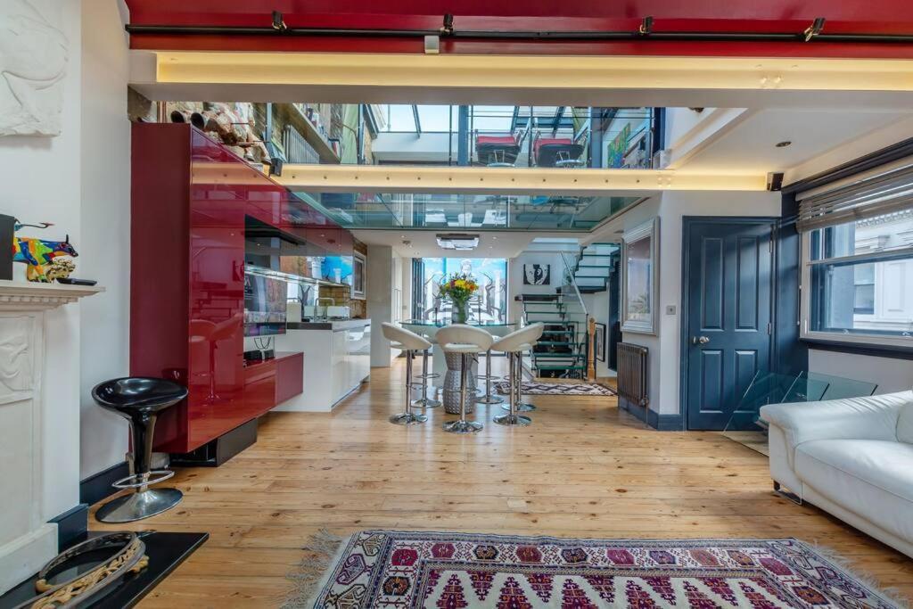 Penthouse Appartement Londen Buitenkant foto