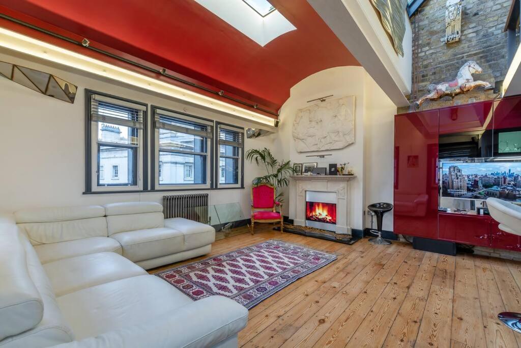 Penthouse Appartement Londen Buitenkant foto
